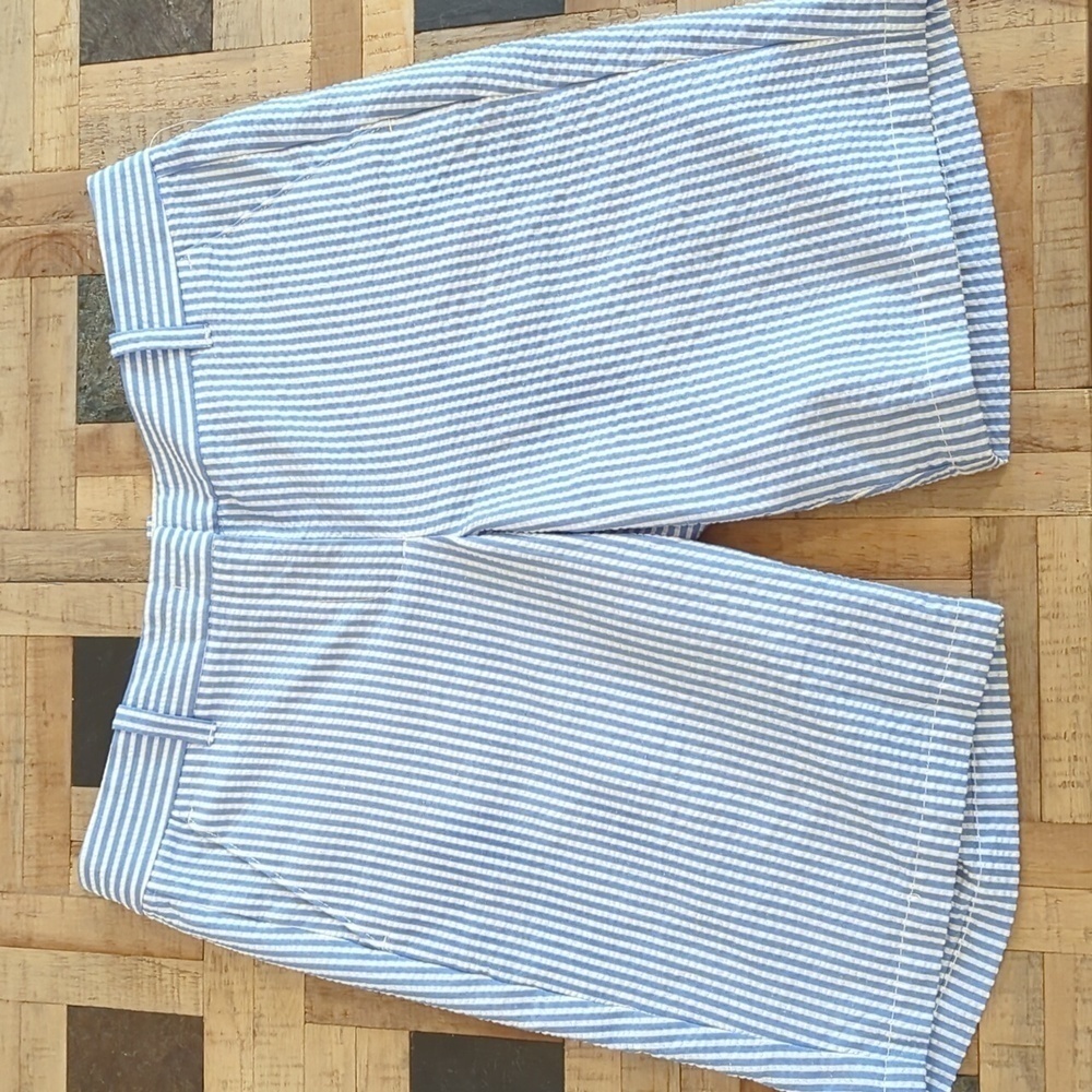 J. Crew Striped Bermuda Shorts